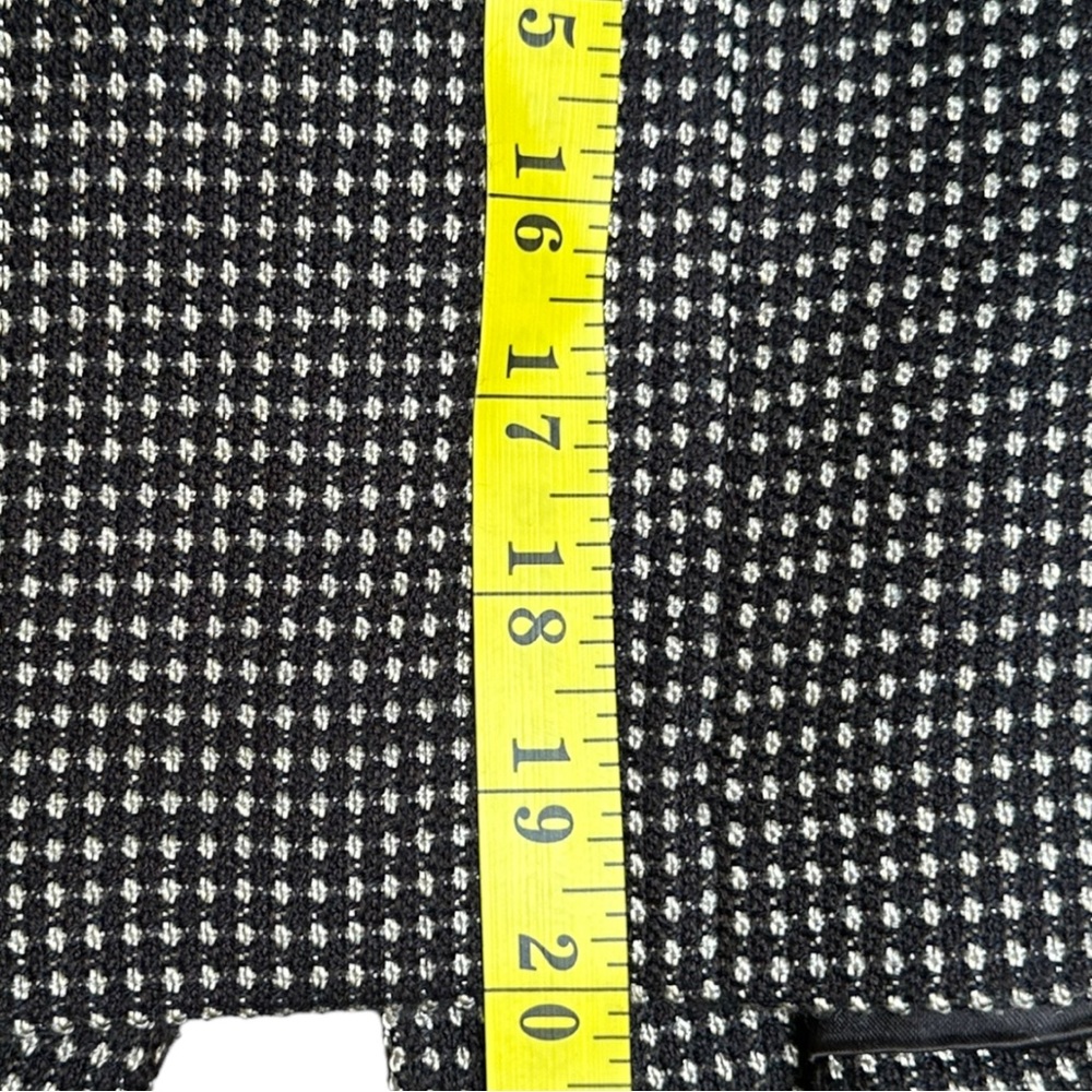 Banana Republic Womens Brown Knit Collared Coat Jacket Size 0 - Picture 12 of 13
